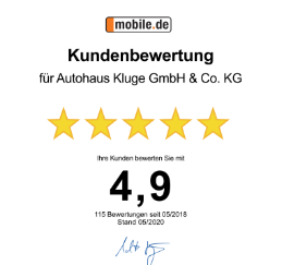 Autohaus Kluge bei mobile.de